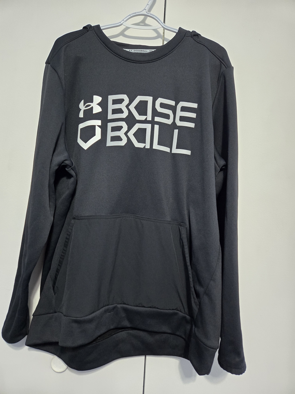 Under Armour Baseball‎ ColdGear Hoodie Black XL Pullover Sweatshirt